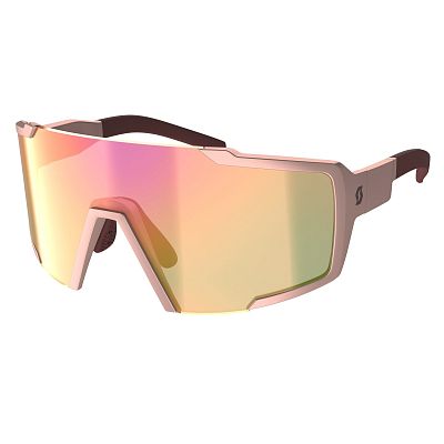 Превью  Велоочки SCOTT Shield Compact Crystal Pink, Линзы: Pink Chrome (289235-7174276)